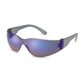 Starlite Safety Glass, Grey Frame, Blue Mirror Lens